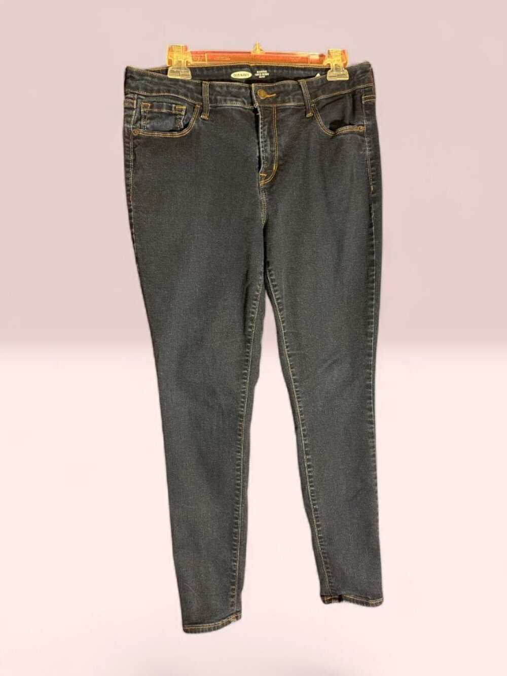 Old Navy Mid-Rise Rockstar Super-Skinny Jeans Sz 12